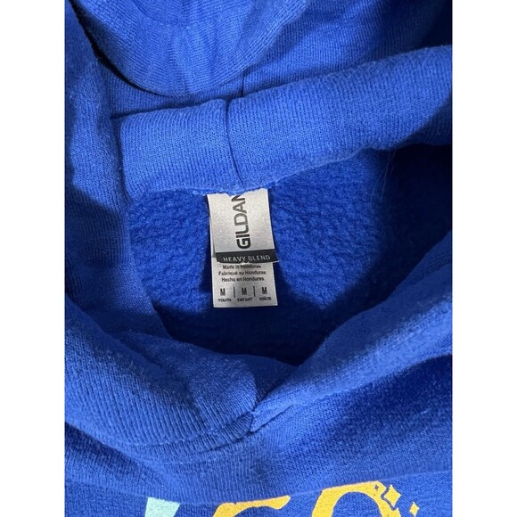 Gildan Youth Size Medium Girl Scouts Go Bright Ahead Dolphin Hoodie! - Picture 5 of 5